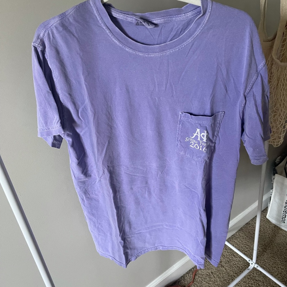 Alpha Phi comfort colors t shirt